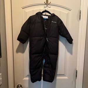 Columbia Black Insulated Snowsuit